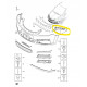 Кріплення переднього бампера ліве Opel Zafira B 2005-2012 1406607