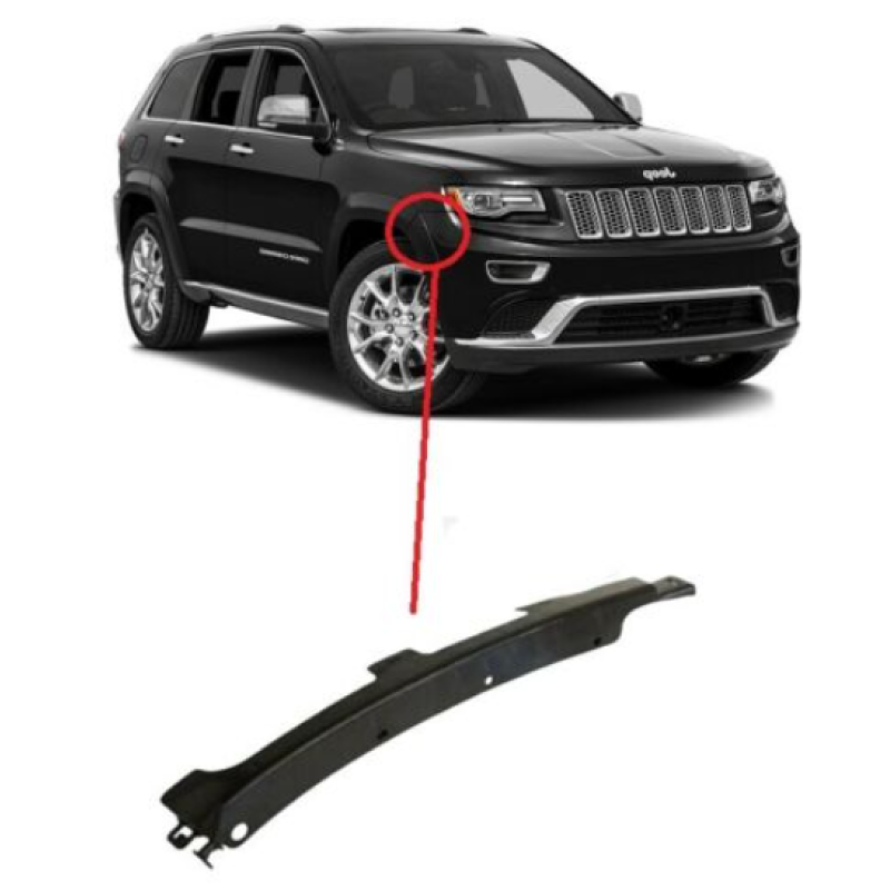 Кріплення бампера переднього праве Jeep Grand Cherokee 2013-2016 Китай 68144224AD