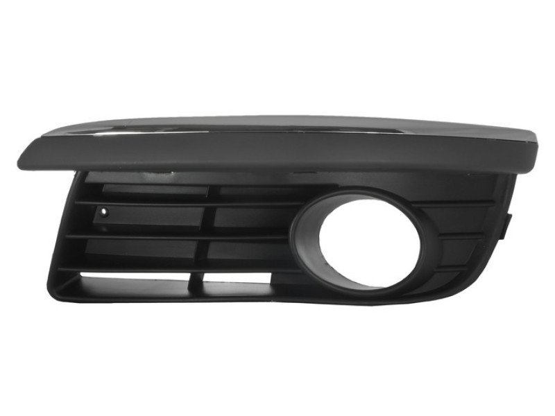 Решітка бампера ліва VW Golf 5 07-09 з хром молд. (Тайвань) 1K0853665E9B9