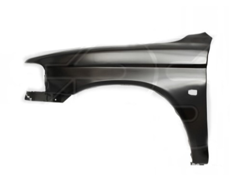 Крило переднє ліве Mitsubishi Pajero Sport 00-08 (Тайвань) з отв. під повторювач MR508031