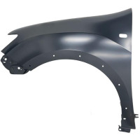 Крило переднє ліве Renault Sandero Stepway 13-17, 17- (Тайвань) з отв. під накладку та повторювач