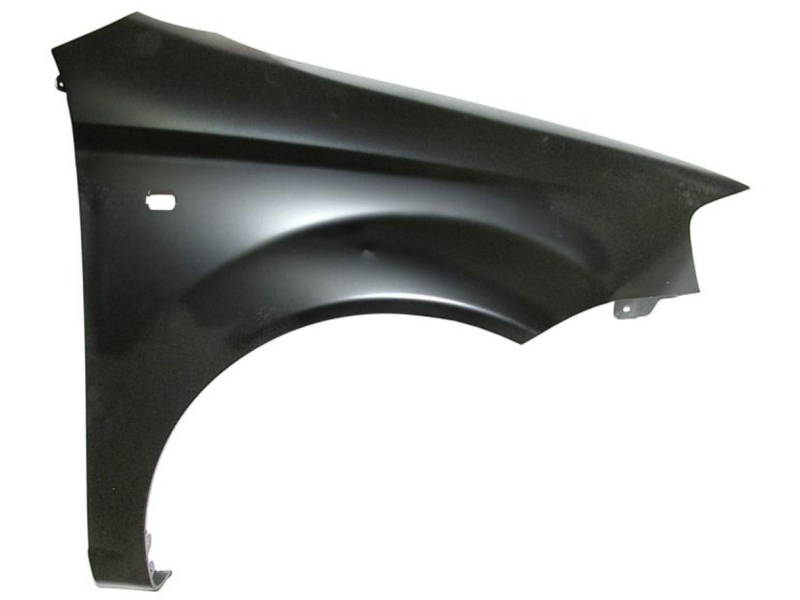 Крило переднє праве Chevrolet Aveo T200 04-06 з отв. (Polcar) 96540888
