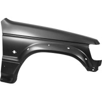 Крило переднє праве Mitsubishi Pajero 2 90-97 (Тайвань) з отв. під повт. та рант