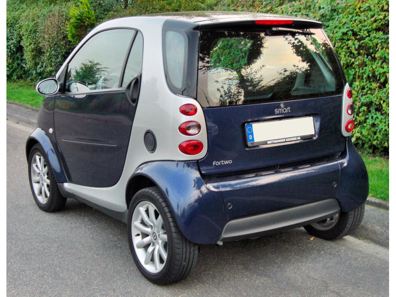 Крило заднє ліве Smart Fortwo 450 1998-2007 (Китай) під фарбування