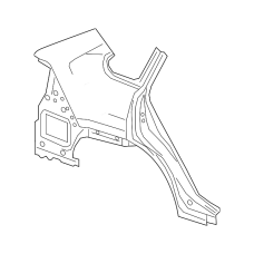 Крило заднє праве Toyota RAV4 2019- (Китай) 61601-42130