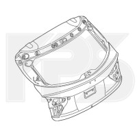 Кришка багажника хетчбек Mazda 3 BM 2013-2018 Китай