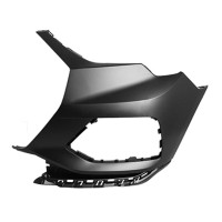 Кут бампера передній лівий без отвору під парктронік Audi Q3 2018- Тайвань 83A807107GRU