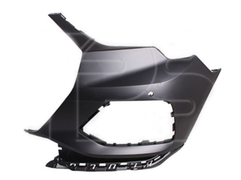 Кут бампера передній лівий з отвором під парктронік Audi Q3 2018- Тайвань