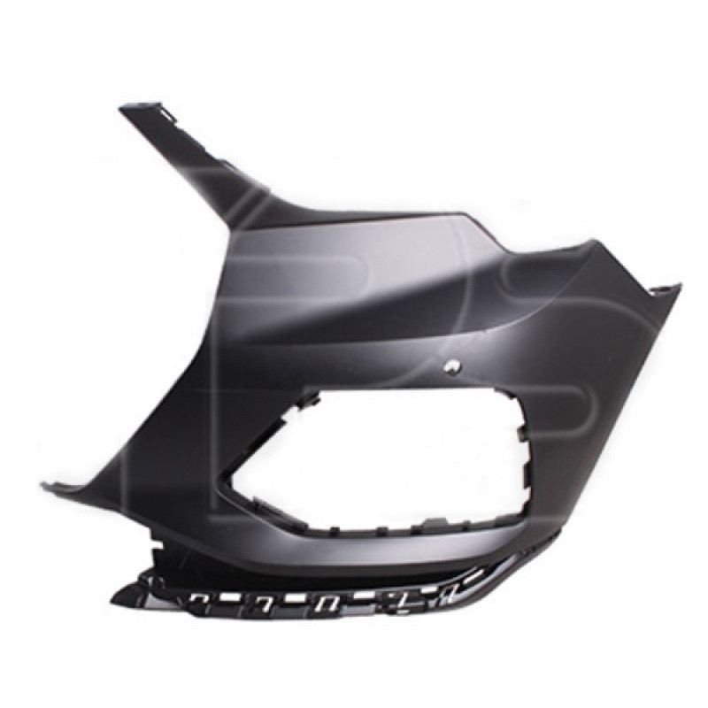 Кут бампера передній лівий з отвором під парктронік Audi Q3 2018- Тайвань