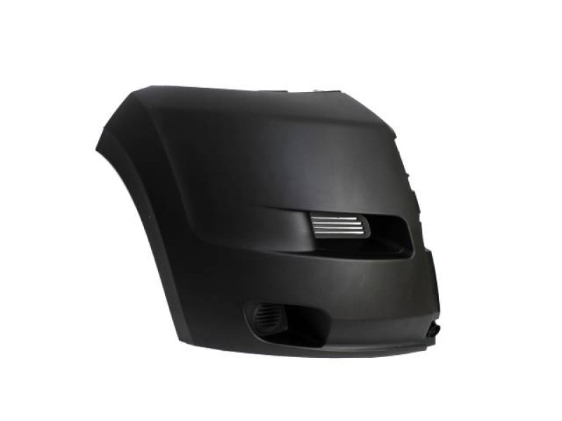Передній бампер кут правий чорний без отворів Citroen Jumper 06-14 Тайвань 735423156
