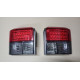 Ліхтарі задні VW Transporter T4 91-03 комплект (Depo) червоно-димчасті, Led, тюнінг оптика
