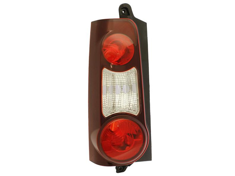 Ліхтар задній Citroen Berlingo 12 - лівий червоно-чорний 2дв. DEPO 9677205480