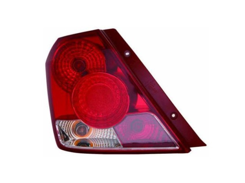 Ліхтар задній лівий Chevrolet Aveo хетчбек 04-06 (Depo) 96494901