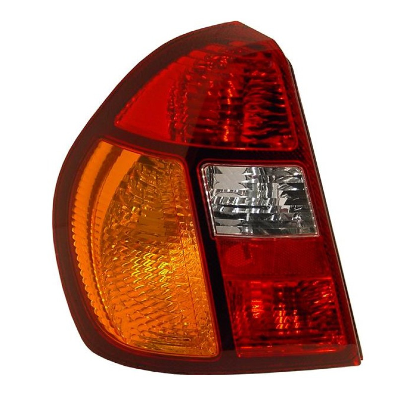 Ліхтар задній лівий Renault Clio / Symbol 1 01-05 (Depo) червоно-жовтий 7700433751