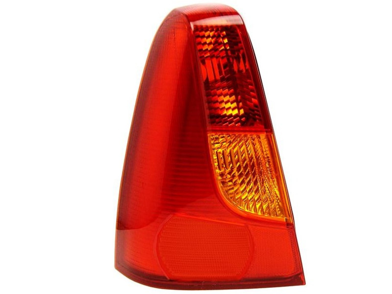 Ліхтар задній лівий Renault Logan седан 04-08 (TYC) жовто-червоний 6001546794