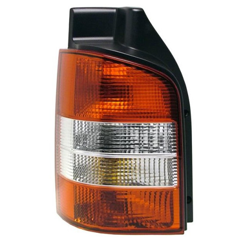 Ліхтар задній лівий VW Transporter T5 03-09 TYC 2 двері, червоно-білий 7H0945095H
