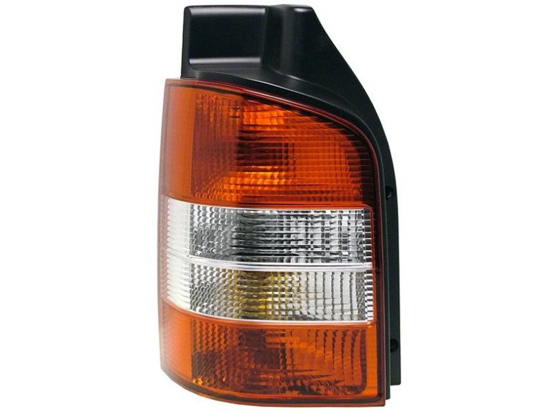 Ліхтар задній лівий VW Transporter T5 03-09 (Depo) 2 двері, червоно-білий 7H0945095H