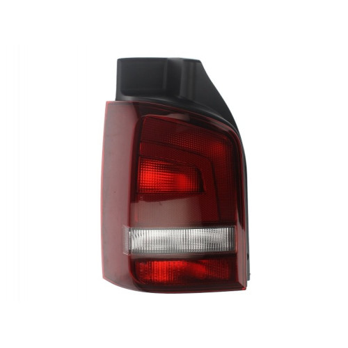 Ліхтар задній лівий VW Transporter T5 2010-2015 TYC 1 двері, темно-червоний 7E5945095D