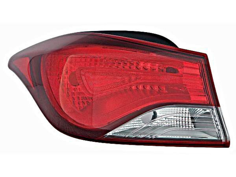 Ліхтар задній лівий зовнішній Hyundai Elantra MD 14-16 (Depo)
