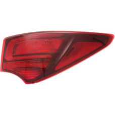 Ліхтар задній правий зовнішній Hyundai Santa Fe 3 16-18 (Depo) під лампи, без LED 924024Z500