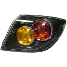 Ліхтар задній правий Mazda 3 BK 2005-2007 хетчбек DEPO зовнішній, прозорий BR5S51170B