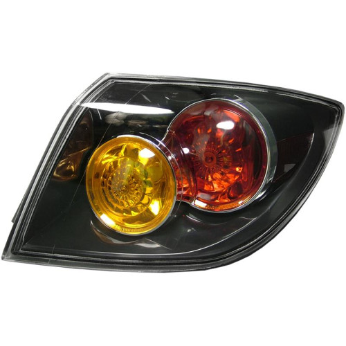 Ліхтар задній правий Mazda 3 BK 2005-2007 хетчбек DEPO зовнішній, прозорий BR5S51170B