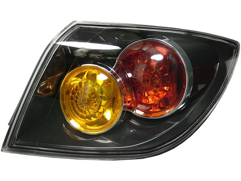 Ліхтар задній правий Mazda 3 BK 2005-2007 хетчбек DEPO зовнішній, прозорий BR5S51170B