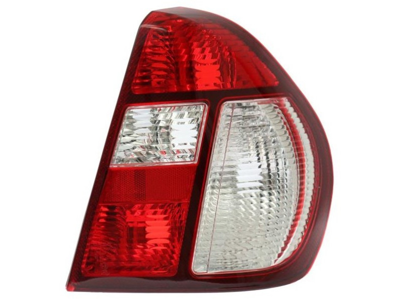 Ліхтар задній правий Renault Clio / Symbol 1 01-05 (TYC) червоно-білий 8200403982