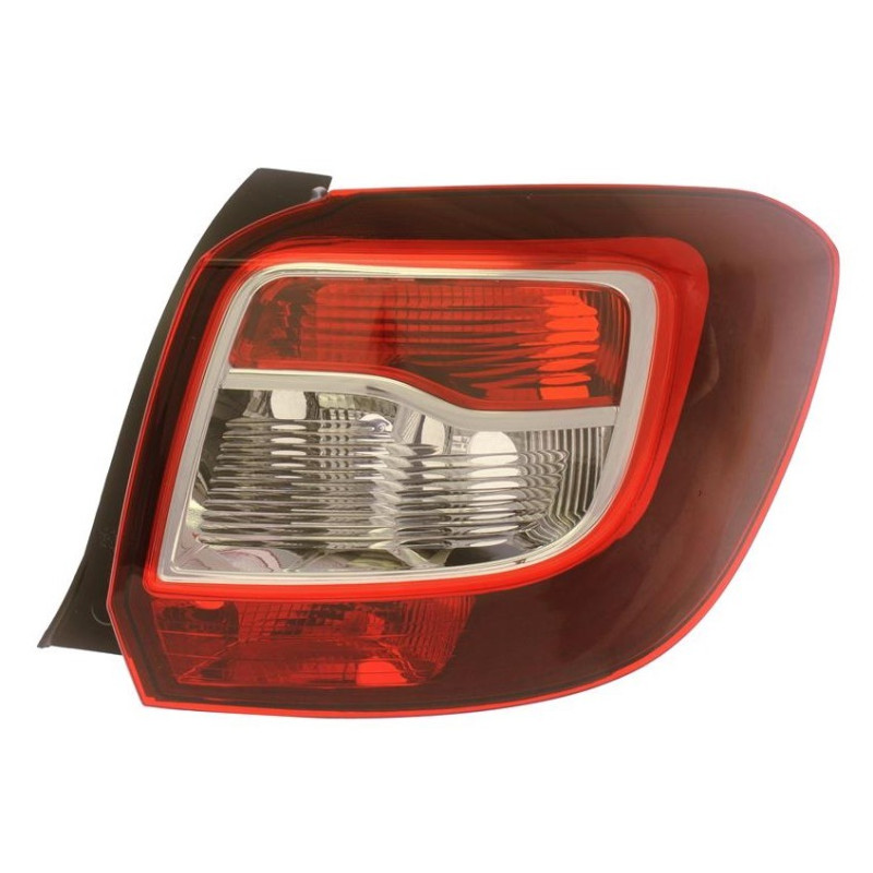 Ліхтар задній правий Renault Sandero Stepway 13-17 (Depo) темний 265500465R