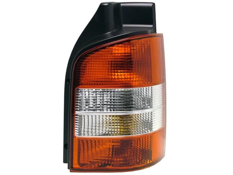 Ліхтар задній правий VW Transporter T5 03-09 (Depo) 2 двері, червоно-білий 7H0945096H