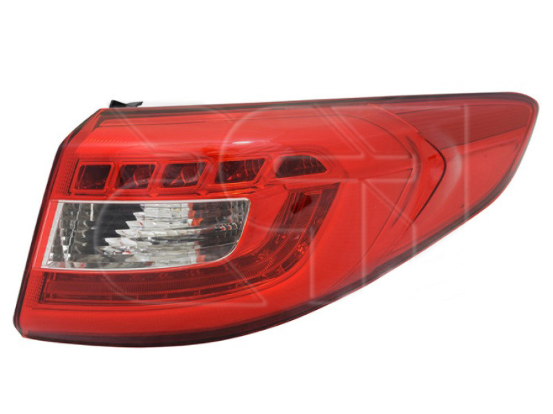 Ліхтар задній правий зовнішній Hyundai Sonata LF 14-17 (TYC) LED