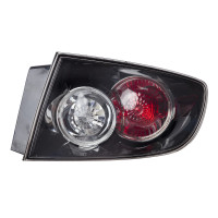 Ліхтар задній правий зовнішній Mazda 3 BK хетчбек 07-09 (TYC) прозорий BR5S51150C