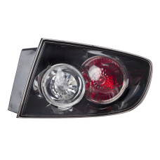 Ліхтар задній правий зовнішній Mazda 3 BK хетчбек 07-09 (TYC) прозорий BR5S51150C