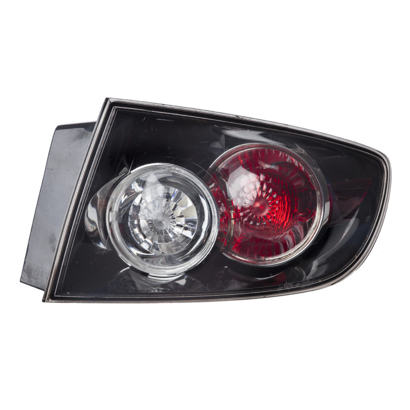 Ліхтар задній правий зовнішній Mazda 3 BK хетчбек 07-09 (TYC) прозорий BR5S51150C