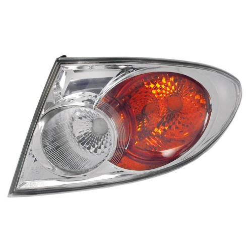 Ліхтар задній правий зовнішній Mazda 6 2002-2006 хетчбек/седан TYC хром QJ6A51150E
