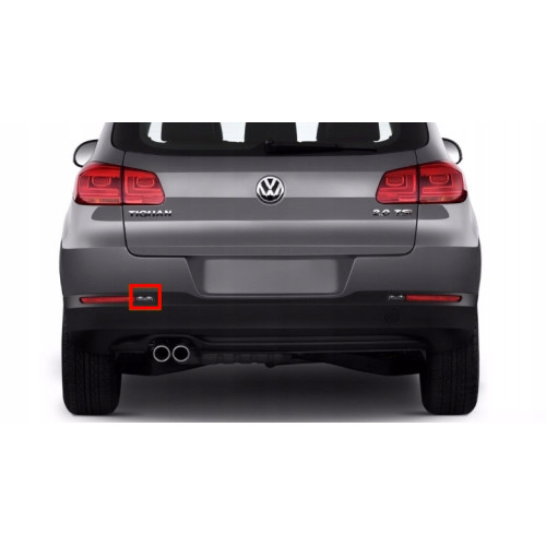 Ліхтар заднього ходу лівий VW Tiguan I 2007-2016 TYC 5N0941071