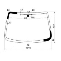 Лобове скло Chevrolet Aveo T200 2002-2008 SDN / HB (XYG)