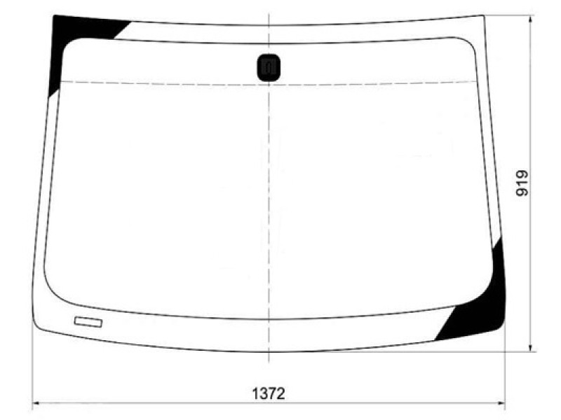Лобове скло Geely Emgrand EC7 09-15 (XYG)
