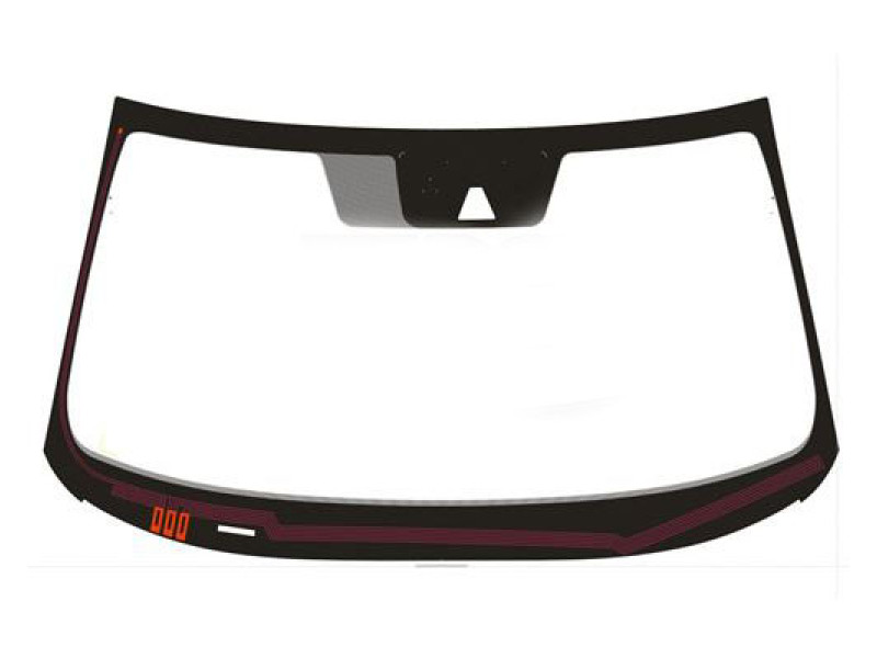 Лобове скло Honda Accord 10 18- (XYG) під камеру, з обігрівом