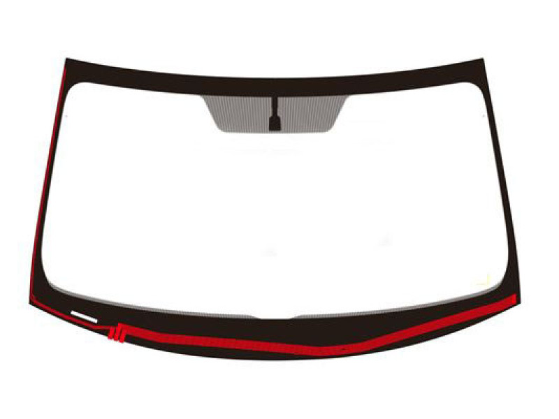 Лобове скло Honda Pilot 16- (XYG) без датчиків, з обігрівом