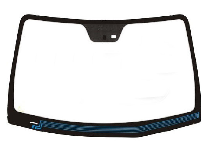 Лобове скло Hyundai Santa Fe 2 10-13 (Pilkington) датчик, обігрів