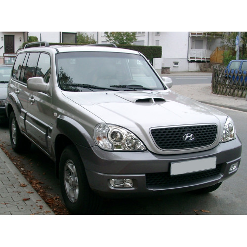 Заднє скло (обігрів) Hyundai Terracan 2001-2007 XYG