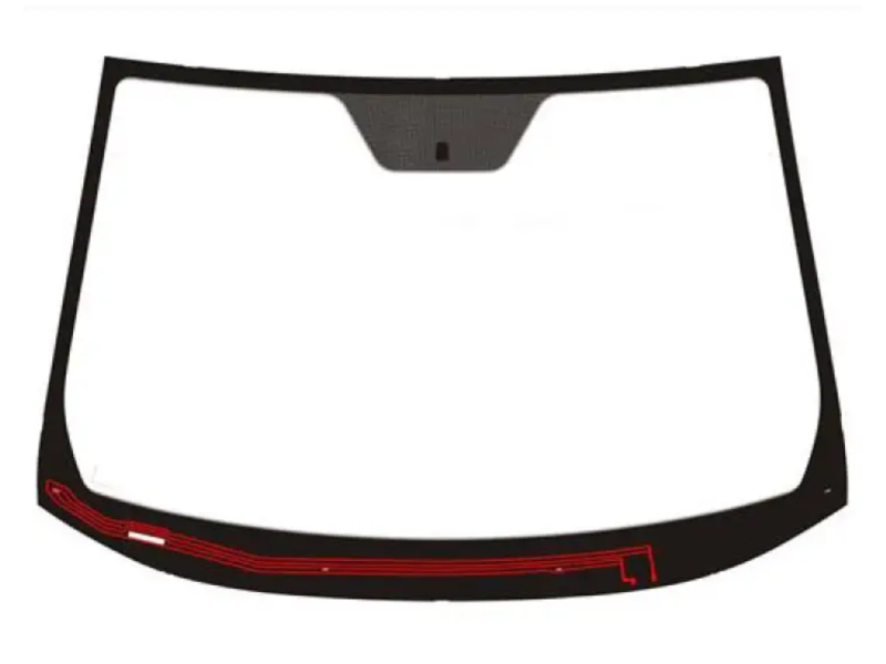 Лобове скло Hyundai Tucson LM, ix35 10-15 (Sekurit) обігрів