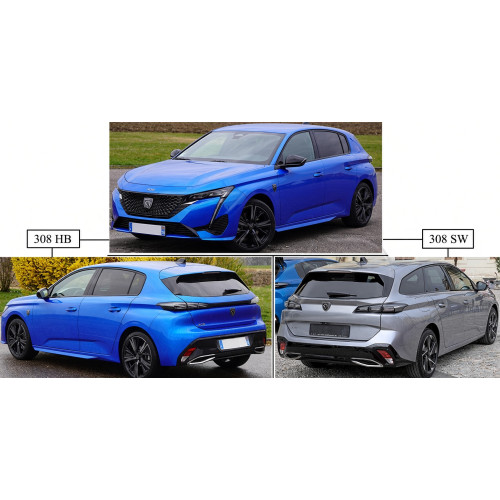 Лобове скло (оібгрів, датчик, камера) Peugeot 308 III, 408 I, Citroen C5 X, DS 4 II, Opel Astra L 2023- Sekurit