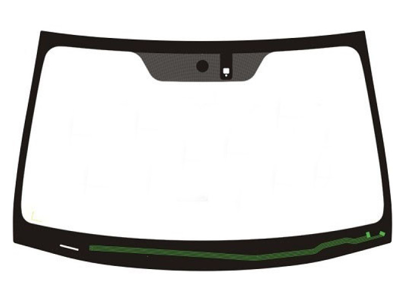 Лобове скло Subaru Legacy, Outback 10-14 (Sekurit) датчик, обігрів