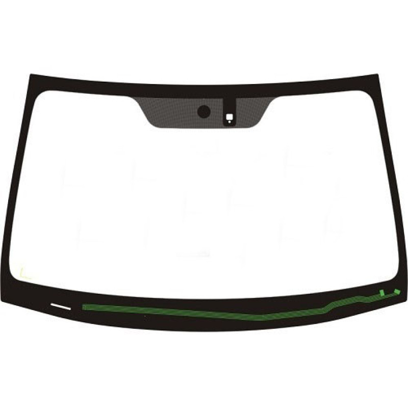 Лобове скло Subaru Legacy, Outback 10-14 (AGC) датчик, обігрів