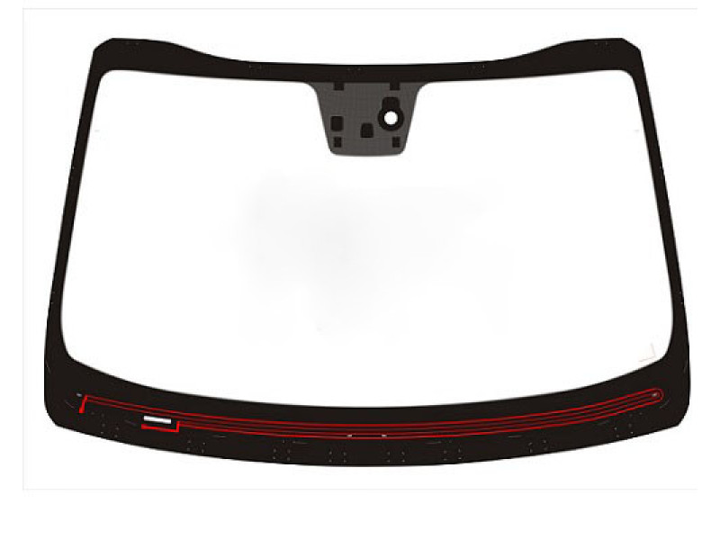 Лобове скло Kia Sorento 15-18, 18- (XYG) обігрів, датчик, акустичне