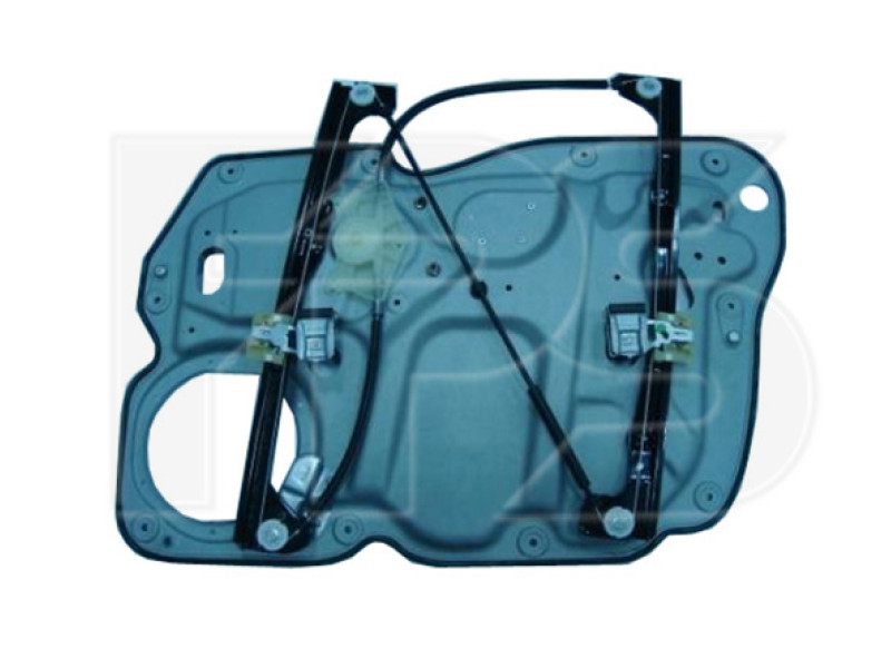 Механізм склопідіймача двері VW Caddy 04-15 (Van Wezel) 2K2837729M