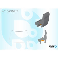 Молдинг лобового скла Honda Civic 11-15 хетчбек 