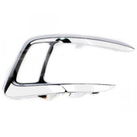 Молдигш решітки переднього бампера правий Chery Tiggo 2 16- (Тайвань) сірий металік